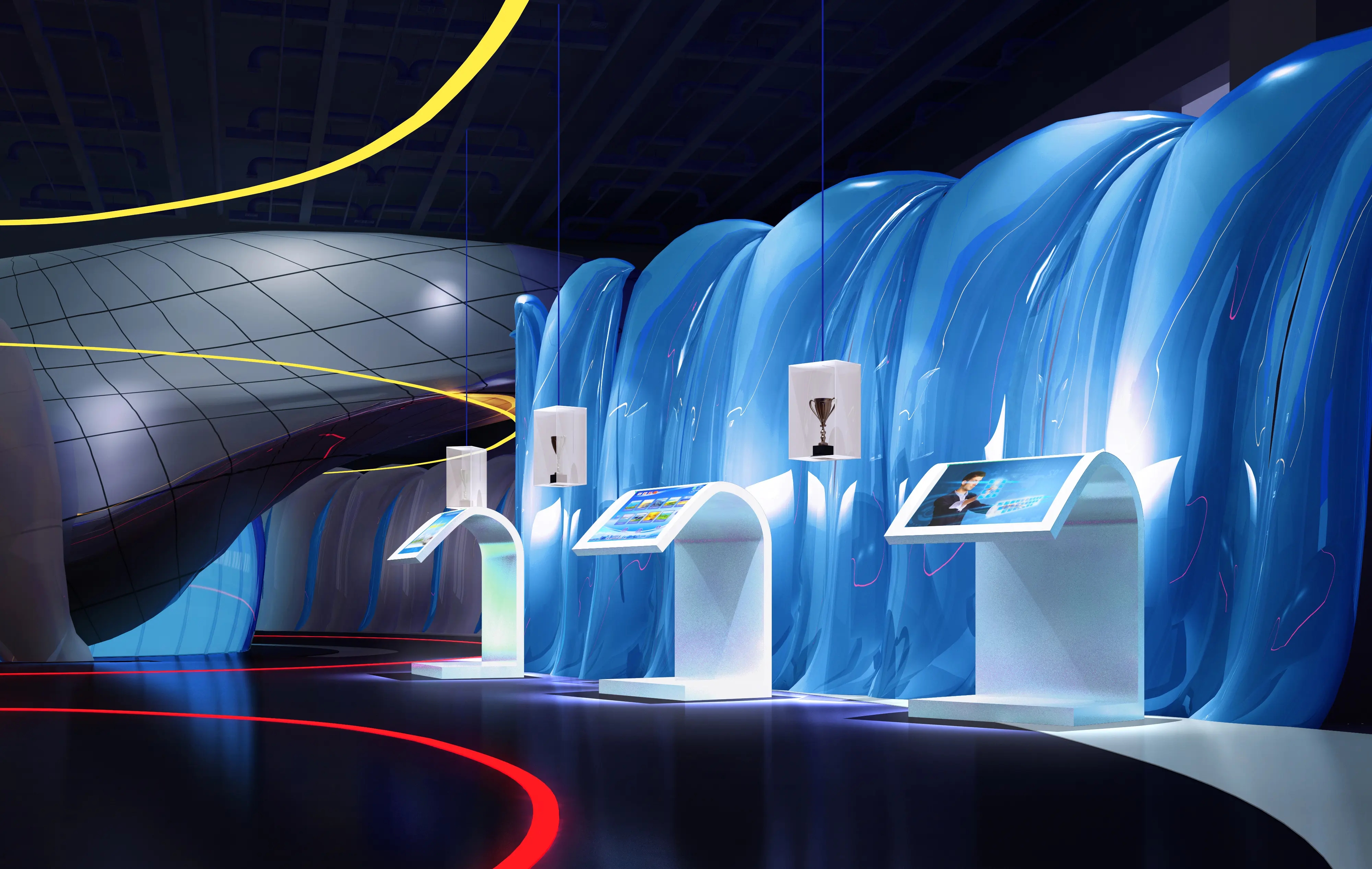 展廳設計 ，展廳 ，鑫時空