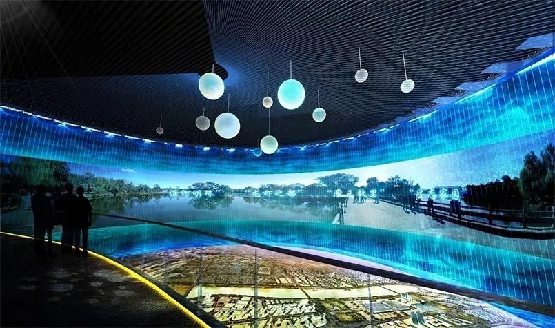 利用燈光提高展廳設計的質感